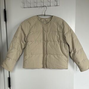 Ali Golden Puffer Jacket